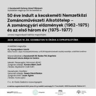 Fél évszázados jubileum: 50 éves a Kecskeméti Nemzetközi Zománcművészeti Alkotótelep
