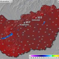 Meteorológia: előzetes adatok szerint új napi melegrekord született vasárnap