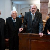 90. születésnapján köszöntötték Varga Lászlót a református templomban