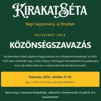 Elindult a KirakatSéta Kecskemét – 18 versenykirakat várja a közönség szavazatait