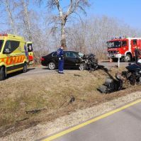 Halálos baleset történt Szentkirály közelében