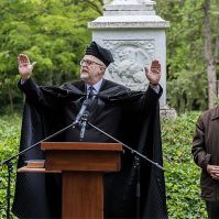 A hazájukért életüket adó magyar hősökre emlékeztek a református temetőben
