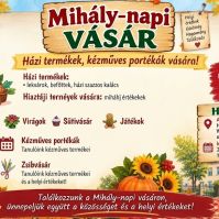 Mihály-napi vásár Helvécián: Hagyomány, közösség és portékák a Wéber Ede Általános Iskolában