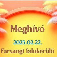 Farsangi falukerülő Hetényegyházán