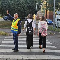 Jófej Városrendészek segítik Kecskeméten az iskolakezdést