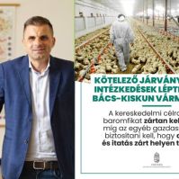Kötelező járványvédelmi intézkedések léptek életbe Bács-Kiskun vármegyében
