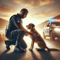 Saját kutyáját kötötte az autó után