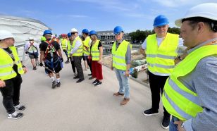 Helyszíni bejáráson mutatták be a CAMPUS II. beruházás aktuális állását