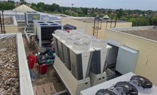 Megkezdődött a kecskeméti megyei kórházban a 410 millió forint értékű hűtéstechnikai fejlesztés