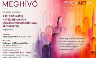 A művészet szabadsága és az elfogadás jegyében: Megnyílt a 15. PsychArt24 Országos Vándorkiállítás Kecskeméten