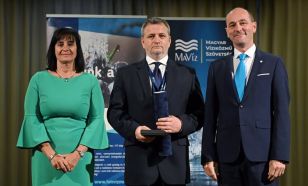 Rangos szakmai elismerést kapott a BÁCSVÍZ Zrt. csoportvezetője