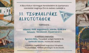 A 33. Tiszaalpári Alkotótábor kiállítása az iparkamarában