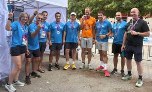 Kilométerek egy jó ügyért – a BÁCSVÍZ csapata is futott a budapesti félmaratonon