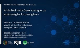 Folytatódik a Hírös Szenior Egyetem: A klinikai kutatások szerepe az egészségtudatosságban