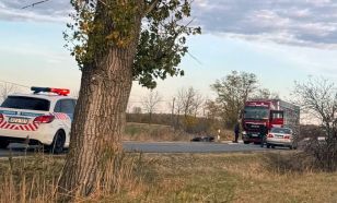 Kamion és két személykocsi karambolozott Kecskemét és Szentkirály között