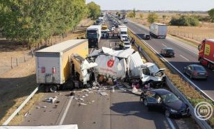 Halálos baleset történt az M5-ös autópályán Lajosmizsénél