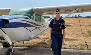 Ellopott egy kisrepülőt Kalocsán, majd egy napraforgótáblában landolt (VIDEÓ)