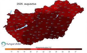 A legmelegebb hónap volt az idei augusztus 1901 óta