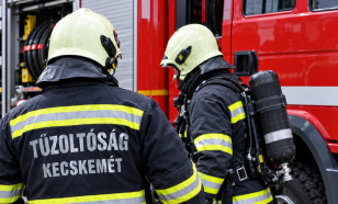 Tűz volt egy kecskeméti hulladékfeldolgozó üzem területén