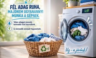 Bácsvíz Zrt.: A mosógép nem bánja, ha várnia kell egy kicsit