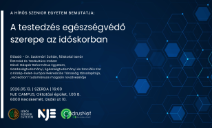 Szezonzáró előadás a Hírös Szenior Egyetemen – Az egészséges időskor kerül fókuszba