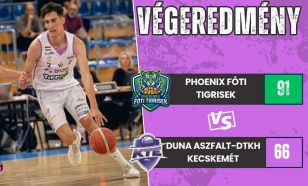 Vereséget szenvedett Fóton a Duna Aszfalt-DTKH Kecskemét