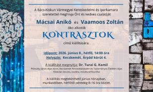 Kontrasztok címmel nyílik kiállítás az iparkamara kecskeméti székházában