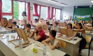 A természet színei és a kreativitás találkozása: lezárult a Lánchíd utcai iskola tehetséggondozó programja