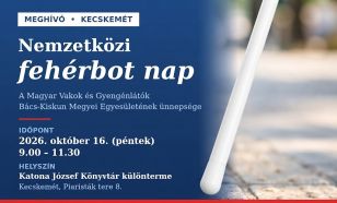 Fehérbot napi ünnepséget rendeznek Kecskeméten
