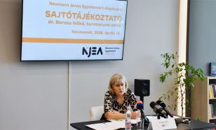 A Neumann János Egyetemért Alapítvány vagyoni helyzetéről és az Optima-ügyről beszélt Boross Ildikó