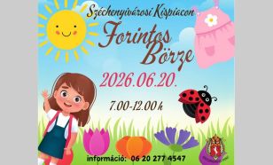 Június 20-án ismét Forintos Börze lesz a Széchenyivárosi Kispiacon