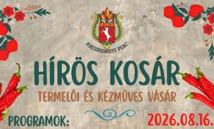 Csípős vasárnap a Hírös Kosárban – Paprikás ízekkel és családi programokkal várják a kecskemétieket