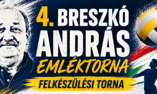 Három napon át készülhetnek a szezonra a fiatal röplabdázók a 4. Breszkó András Emléktornán