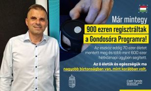 Eddig mintegy 900 ezren regisztráltak a Gondosóra Programra