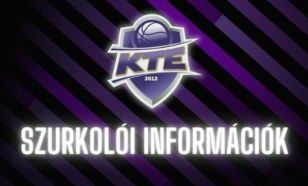 Jegyinfók a szombati, körmendi mérkőzéshez