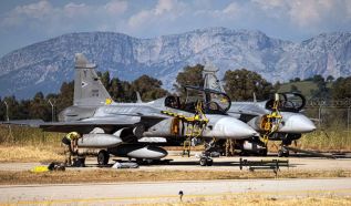Görögországban bizonyítanak a kecskeméti Gripenek