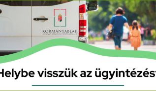 Kormányablakbusz érkezik Helvéciára május 13-án