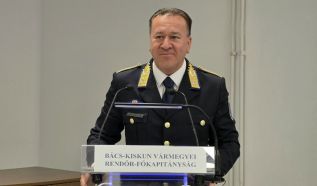 Dr. Tóth Tamás rendőr altábornagy lett az új Bács-Kiskun Vármegyei rendőrfőkapitány