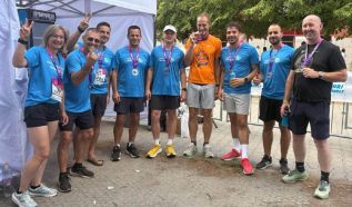 Kilométerek egy jó ügyért – a BÁCSVÍZ csapata is futott a budapesti félmaratonon