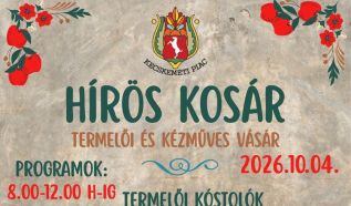 "Tökös vasárnap" várja a családokat a Hírös Kosárban