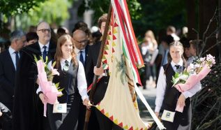 Ballagási istentiszteleten búcsúztak a nyolcadikosok a Kecskeméti Református Általános Iskolában