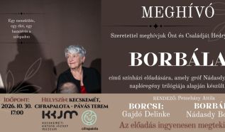 Gróf Nádasdy Borbála története elevenedik meg a Cifrapalotában