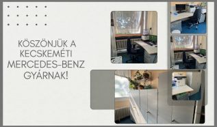 Újabb adománnyal segítette a kecskeméti kórházat a Mercedes-Benz Gyár