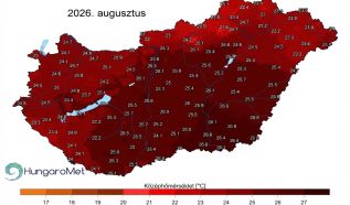 A legmelegebb hónap volt az idei augusztus 1901 óta