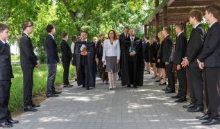 Befogadó istentisztelet a Kecskeméti Református Gimnáziumban