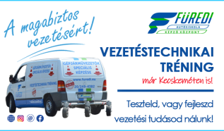 Vezetéstechnikai tréning indul Kecskeméten – A biztonságosabb vezetésre készít fel a Füredi Autósiskola