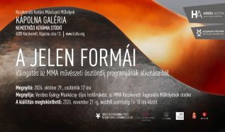 A jelen formái: kortárs iparművészeti kiállítás nyílik a Kápolna Galériában