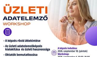 Üzleti adatelemző képzés indul a Neumann János Egyetemen – Ingyenes workshopon mutatják be a részleteket