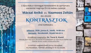 Kontrasztok címmel nyílik kiállítás az iparkamara kecskeméti székházában