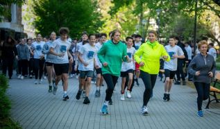Jótékonysági Futógála a Kecskeméti Református Gimnáziumban